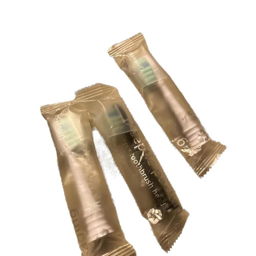 Universal Replacement Electric Toothbrush Heads with Aseptic Packaging - 3 Pack